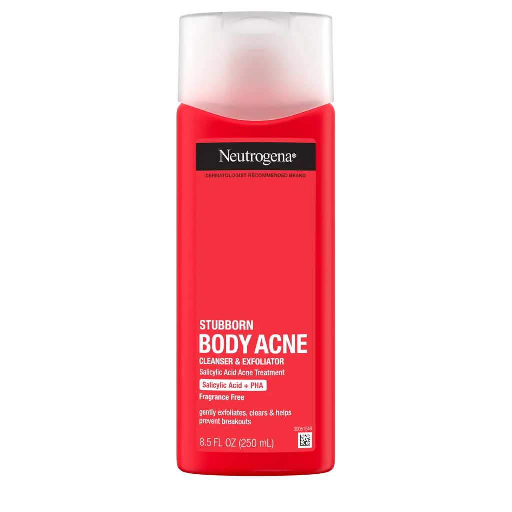 Neutrogena Stubborn Body Acne | 8.5 Fl. Oz Cleanser & Exfoliator