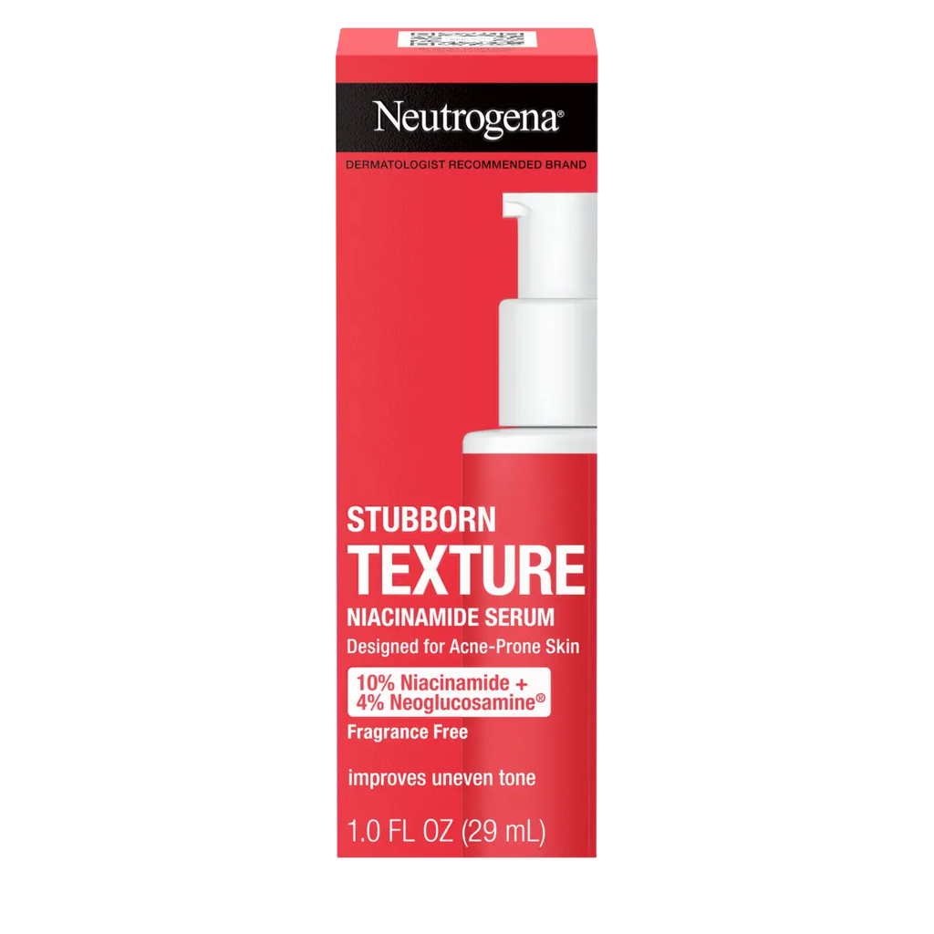 Neutrogena Stubborn Texture Niacinamide | 1.0 Fl. Oz Face & Neck Serum