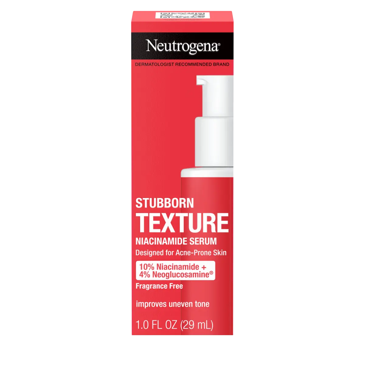 Neutrogena Stubborn Texture Niacinamide | 1.0 Fl. Oz Face & Neck Serum