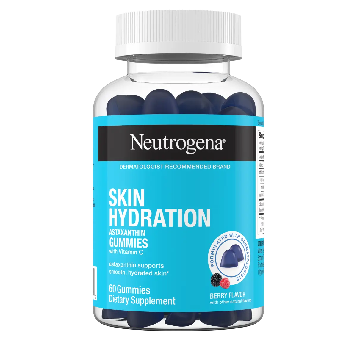 Neutrogena Skin Hydration Astaxanthin | Vitamin C Gummies | 60 Gummies