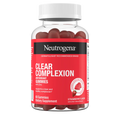 Neutrogena Clear Complexion Antioxidant — 60 Gummies | Strawberry Flavor + Zinc