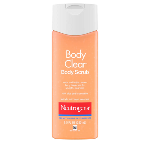 Neutrogena Body Clear Body — 2% Salicylic Acid Exfoliating Scrub, 8.5 Fl. Oz