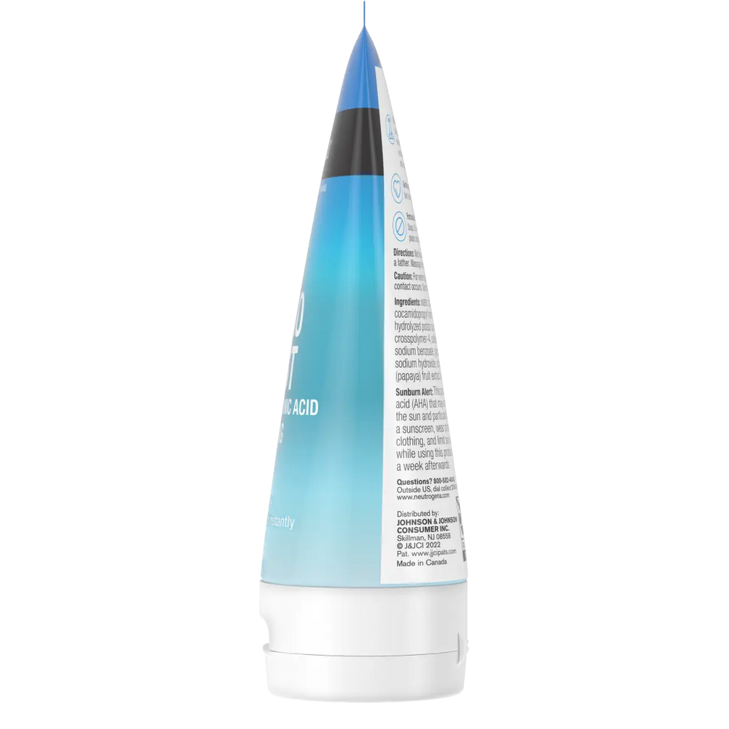 Neutrogena Hydro Boost Daily Gel | Hyaluronic Acid Exfoliating Cleanser | Cream Face Wash