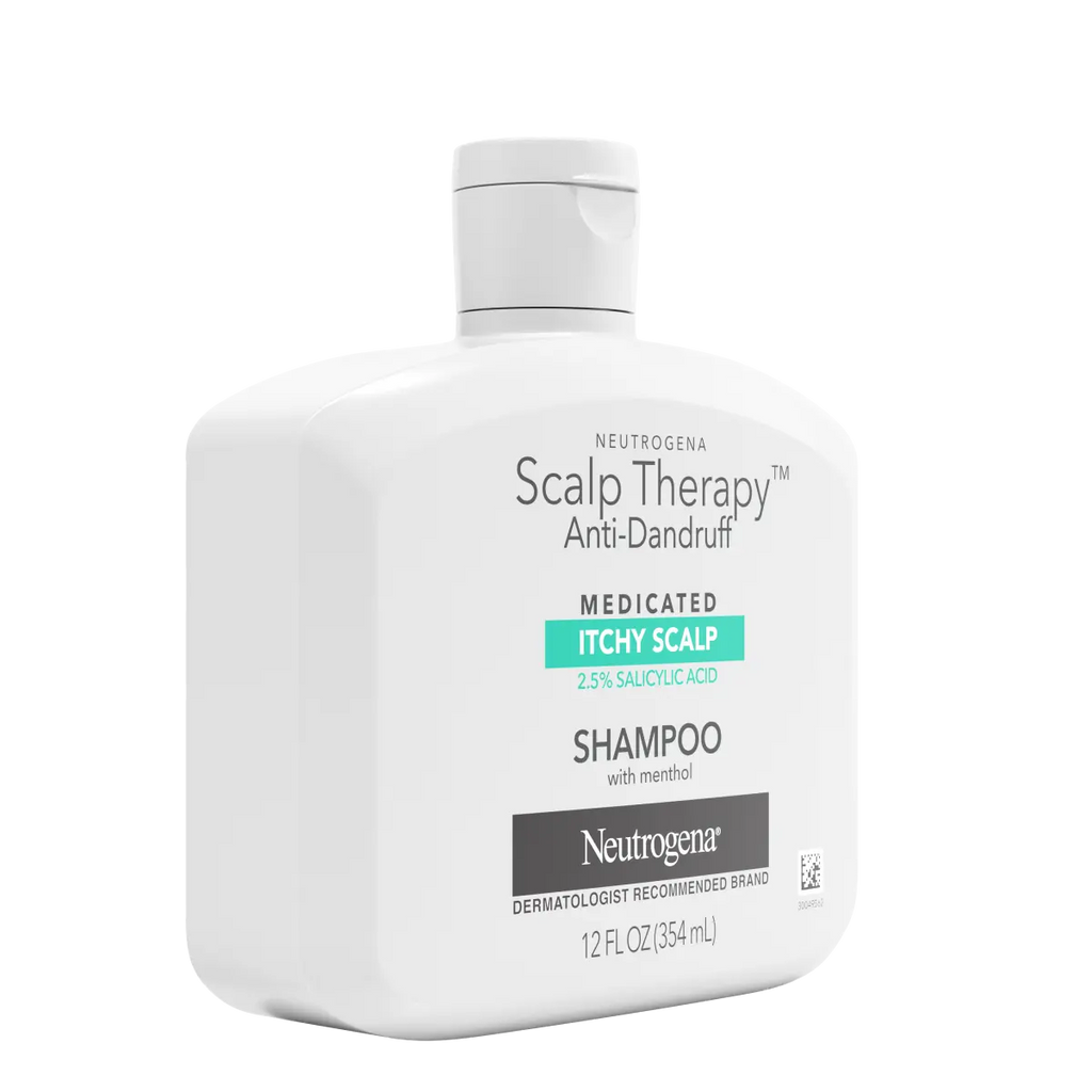 Neutrogena Scalp Therapy Anti-Dandruff | 12 Fl Oz | Medicated Itchy Scalp Shampoo