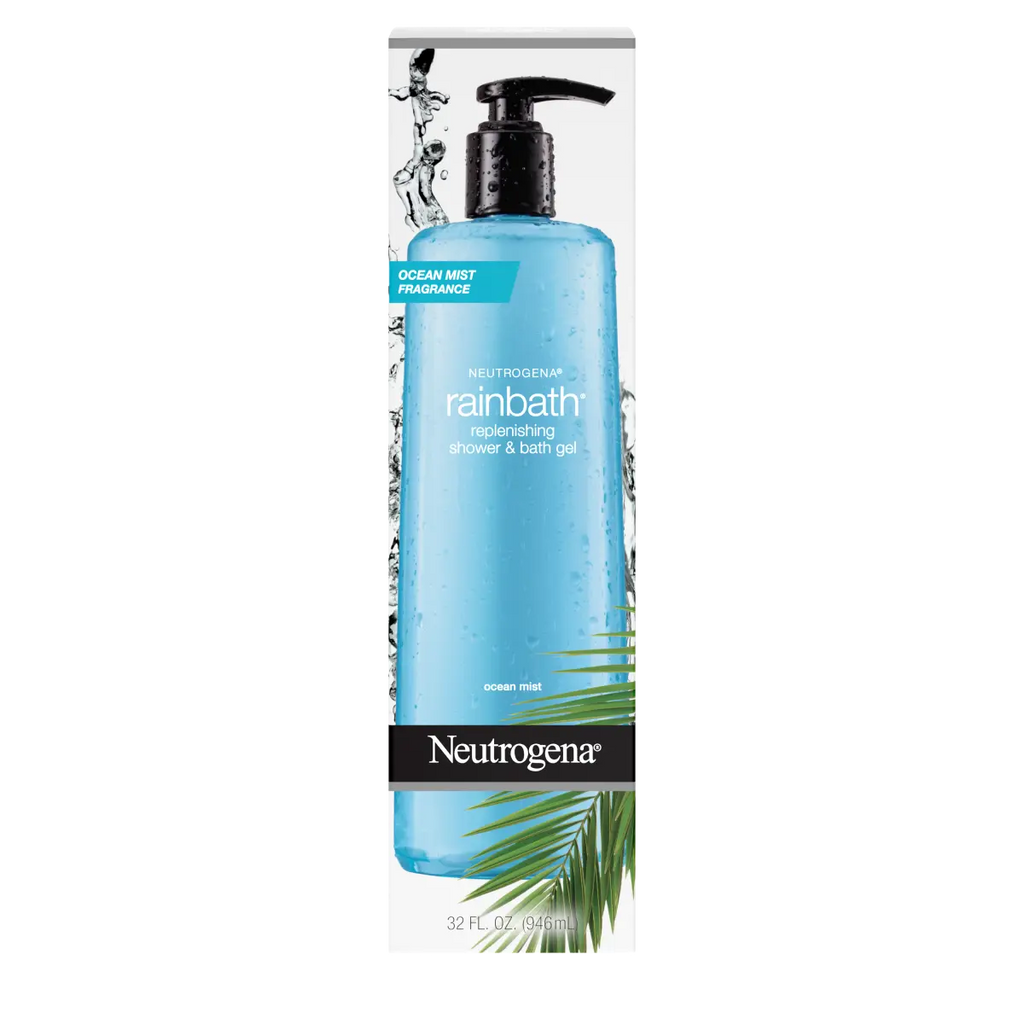 32 Fl. Oz • Ocean Mist | Neutrogena Rainbath Replenishing Shower Bath Gel