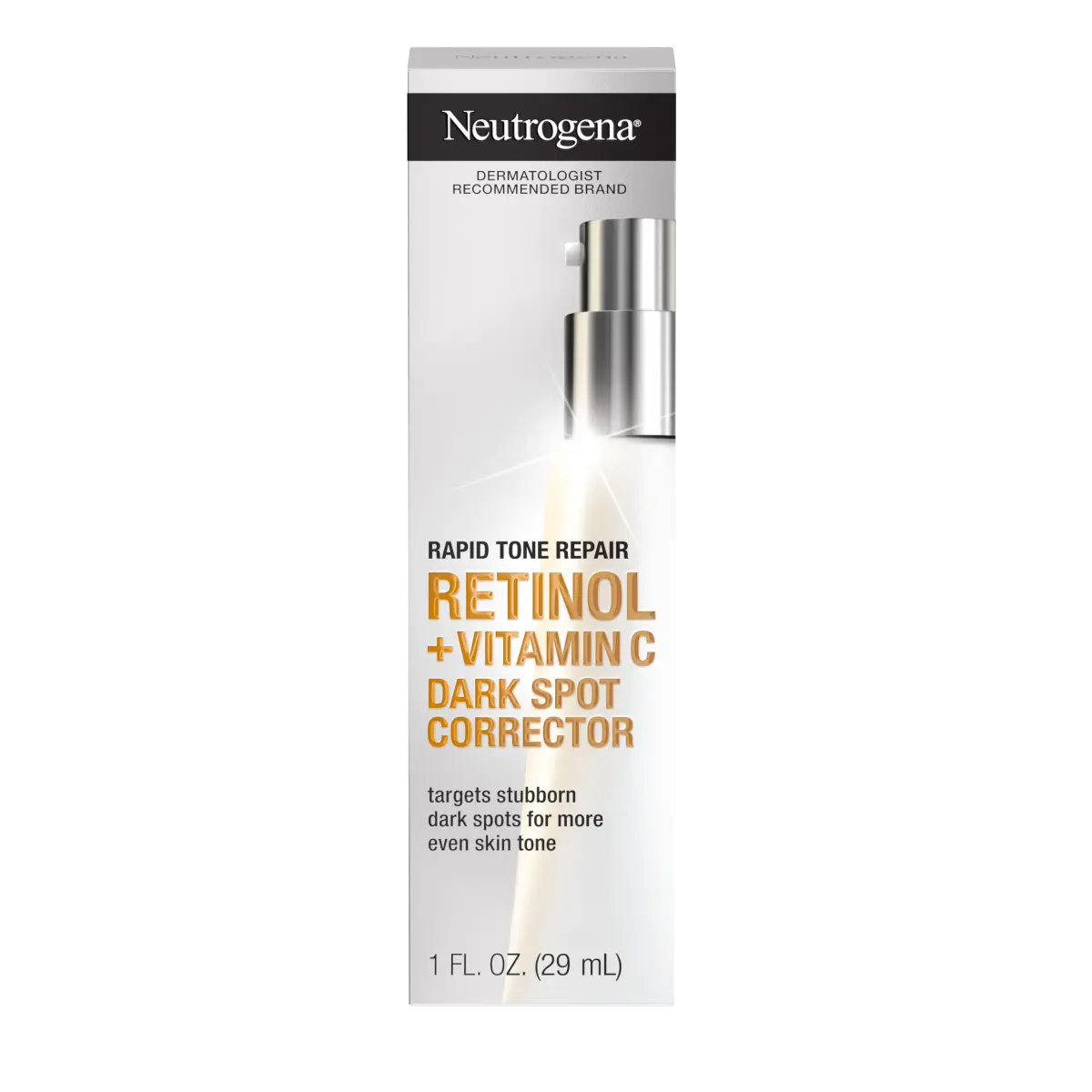 Dark Spot Corrector | Retinol + Vitamin C | Neutrogena Rapid Tone Repair | 1 Oz