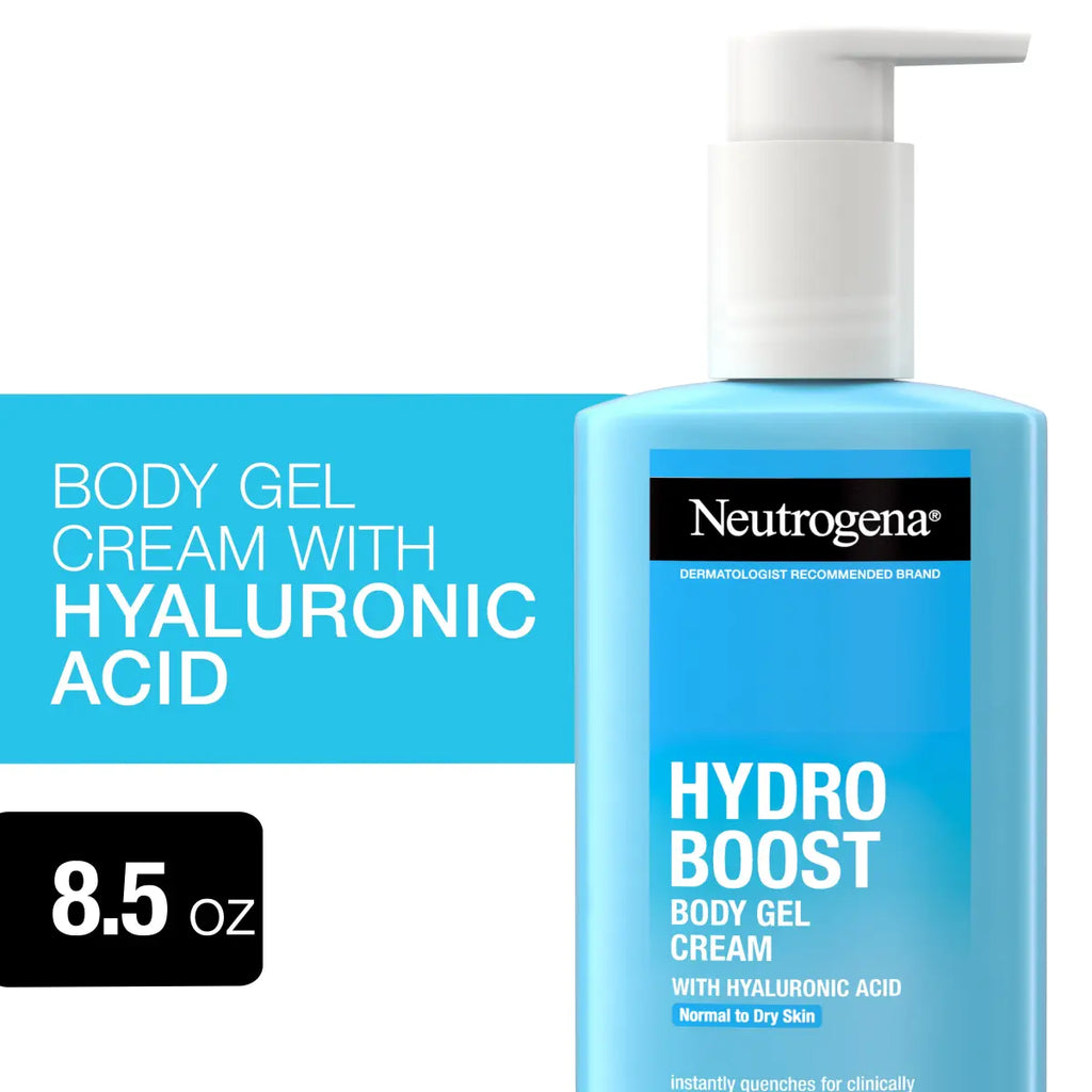 Neutrogena Hydro Boost Body | Lightweight Gel Cream Moisturizer | 8.5 Oz