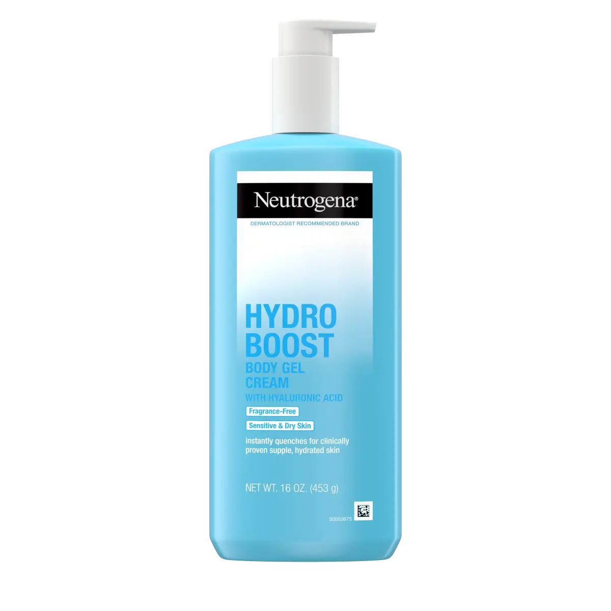 Neutrogena Hydro Boost Body | Fragrance-Free Gel Cream with Hyaluronic Acid | 16 Oz