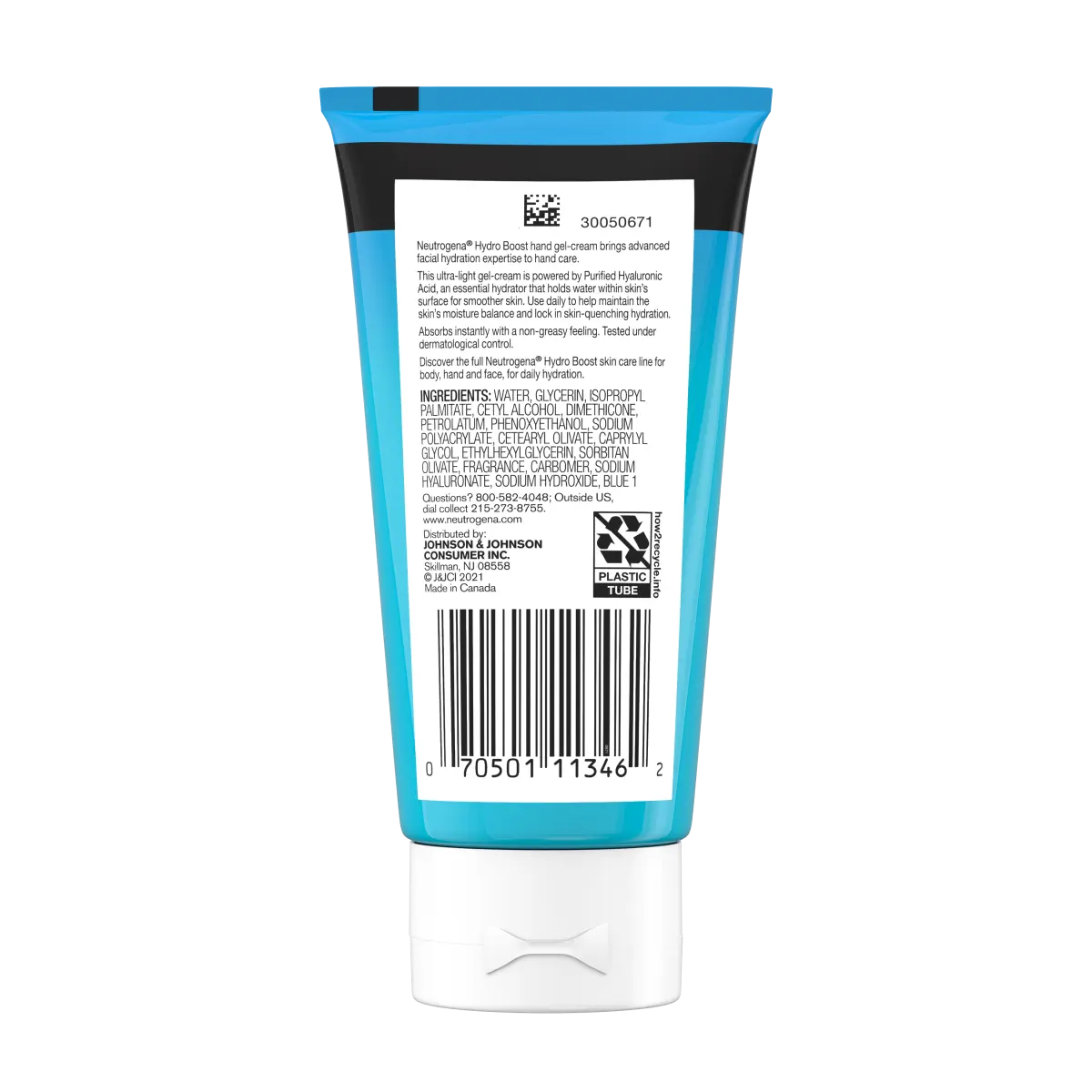Neutrogena Hydro Boost Hand | Hyaluronic Acid Gel Cream Lotion | 3 Oz