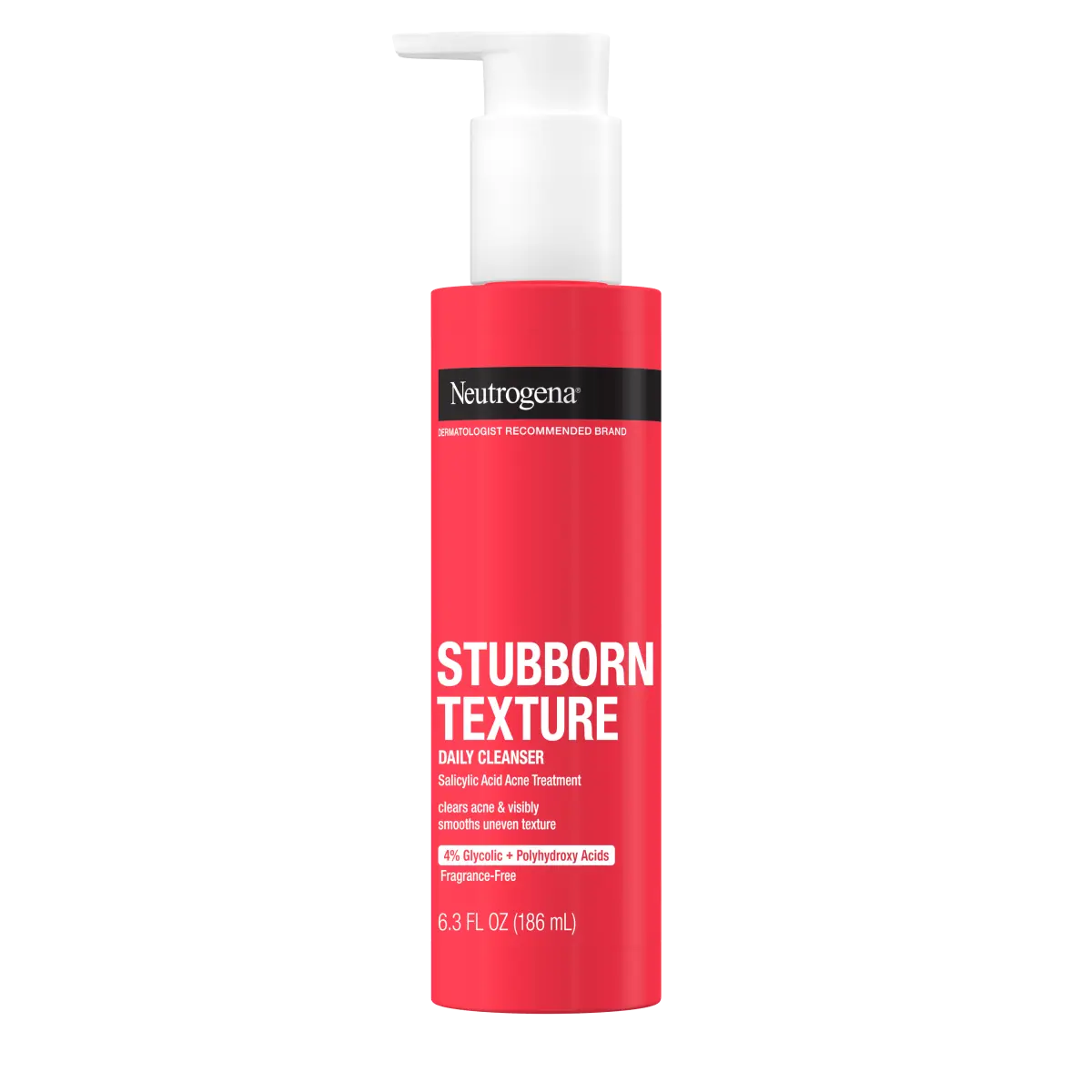 Neutrogena Stubborn Texture Acne | 6.3 Fl. Oz Salicylic Acid Cleanser