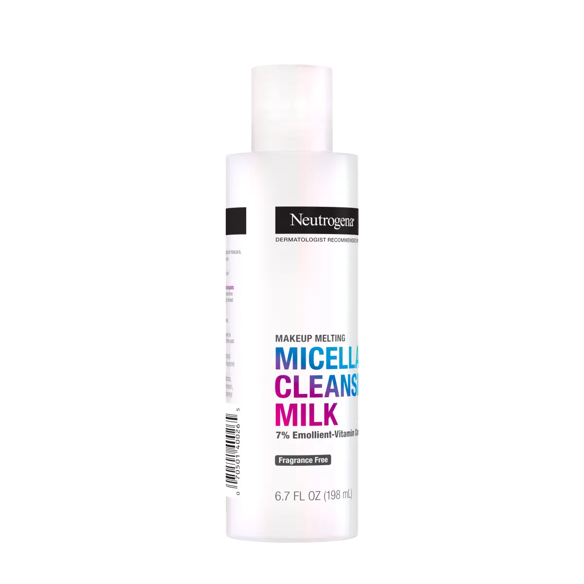 Neutrogena Makeup Melting Micellar — Milk Makeup Remover, 6.7 Fl. Oz