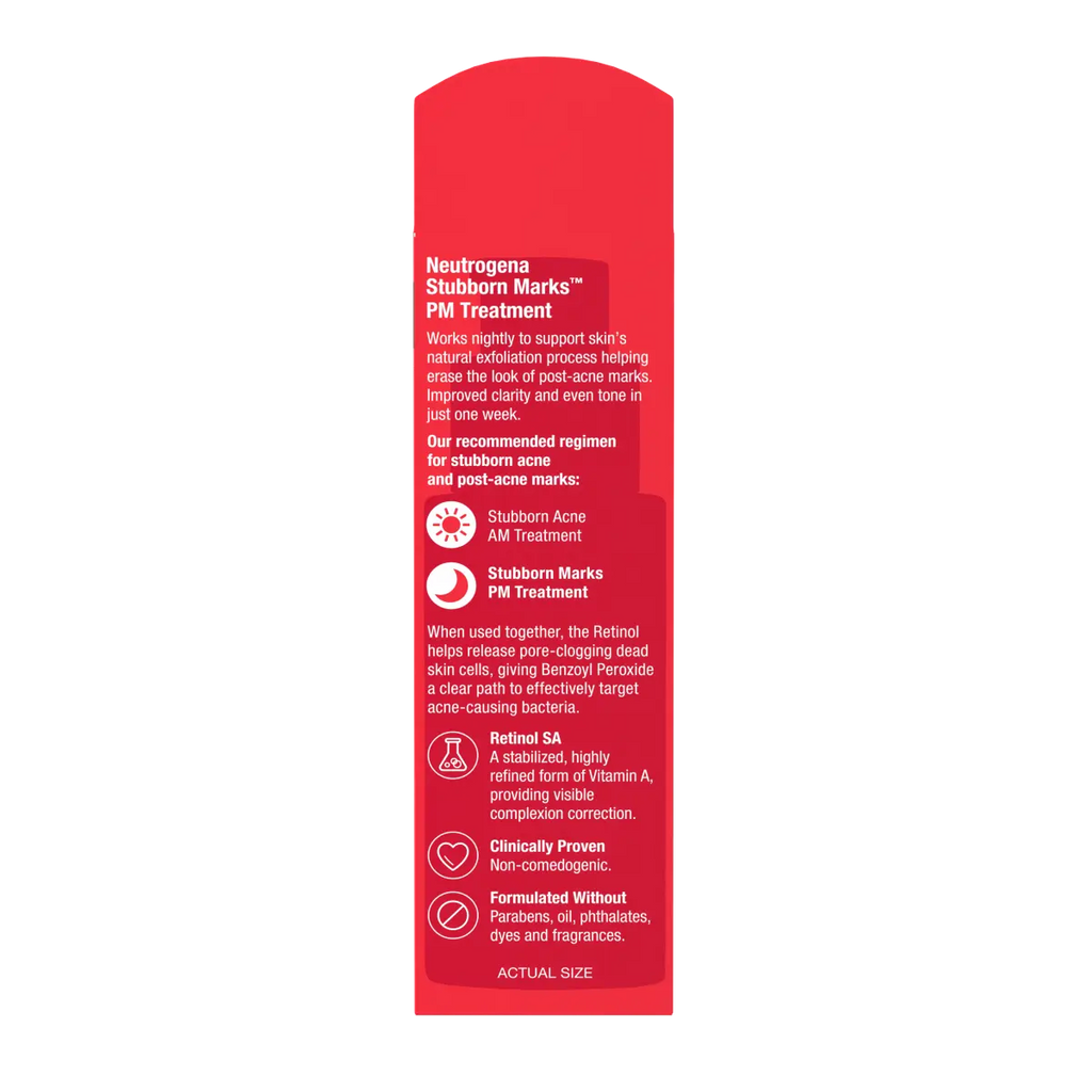 Neutrogena Stubborn Marks PM | 1 Fl. Oz Night Treatment