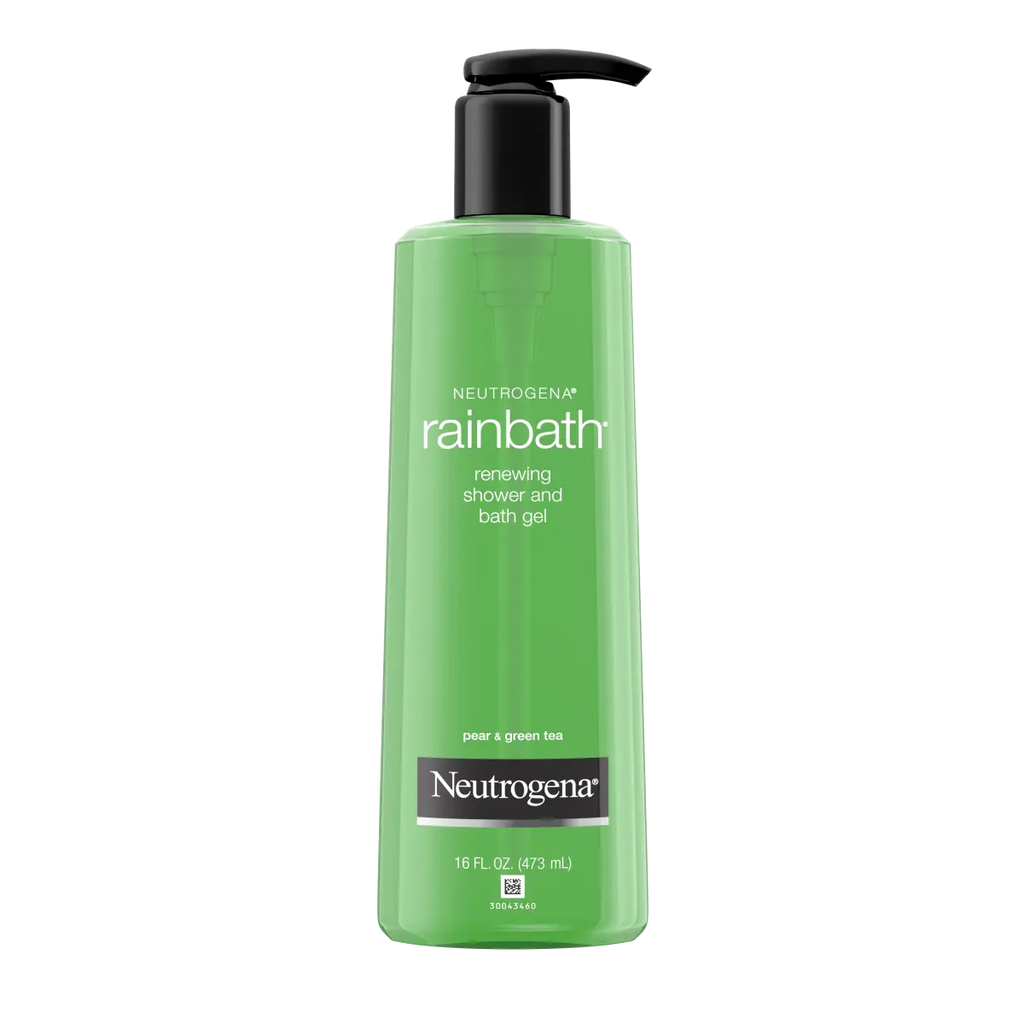 Pear & Green Tea | 16 Fl. Oz | Neutrogena Rainbath Renewing Shower Bath Gel