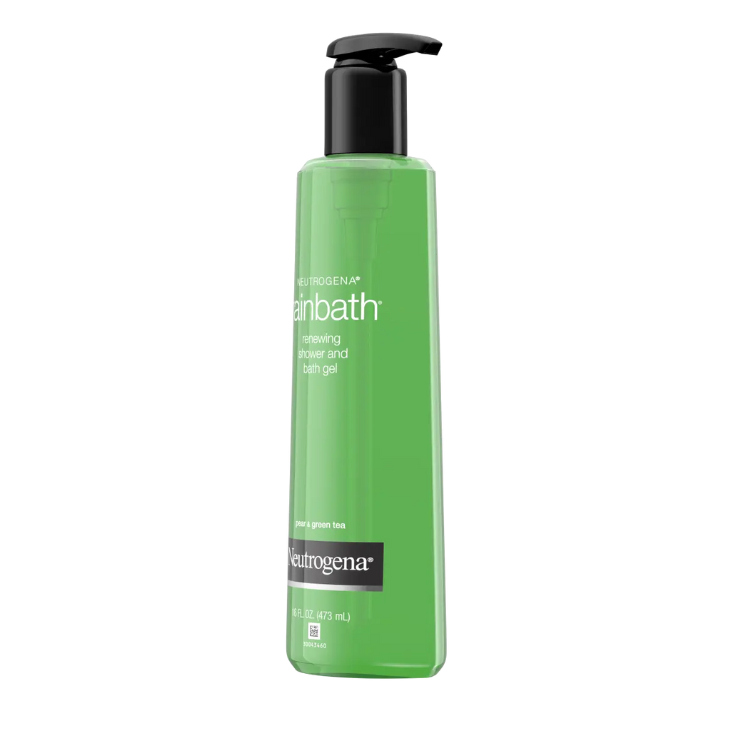 Pear & Green Tea | 16 Fl. Oz | Neutrogena Rainbath Renewing Shower Bath Gel