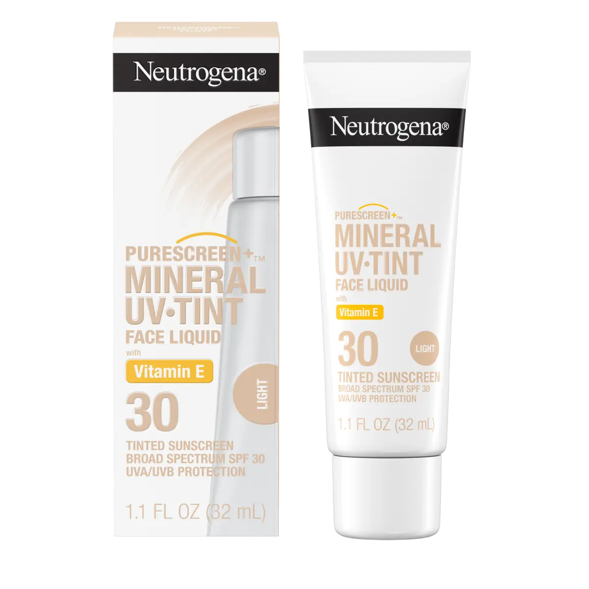 Light Tint Face Sunscreen | Neutrogena Purescreen Mineral UV Liquid