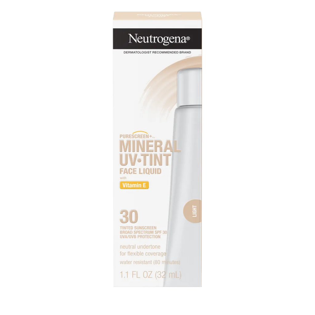 Light Tint Face Sunscreen | Neutrogena Purescreen Mineral UV Liquid