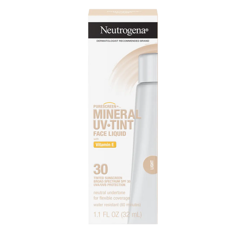 Light Tint Face Sunscreen | Neutrogena Purescreen Mineral UV Liquid