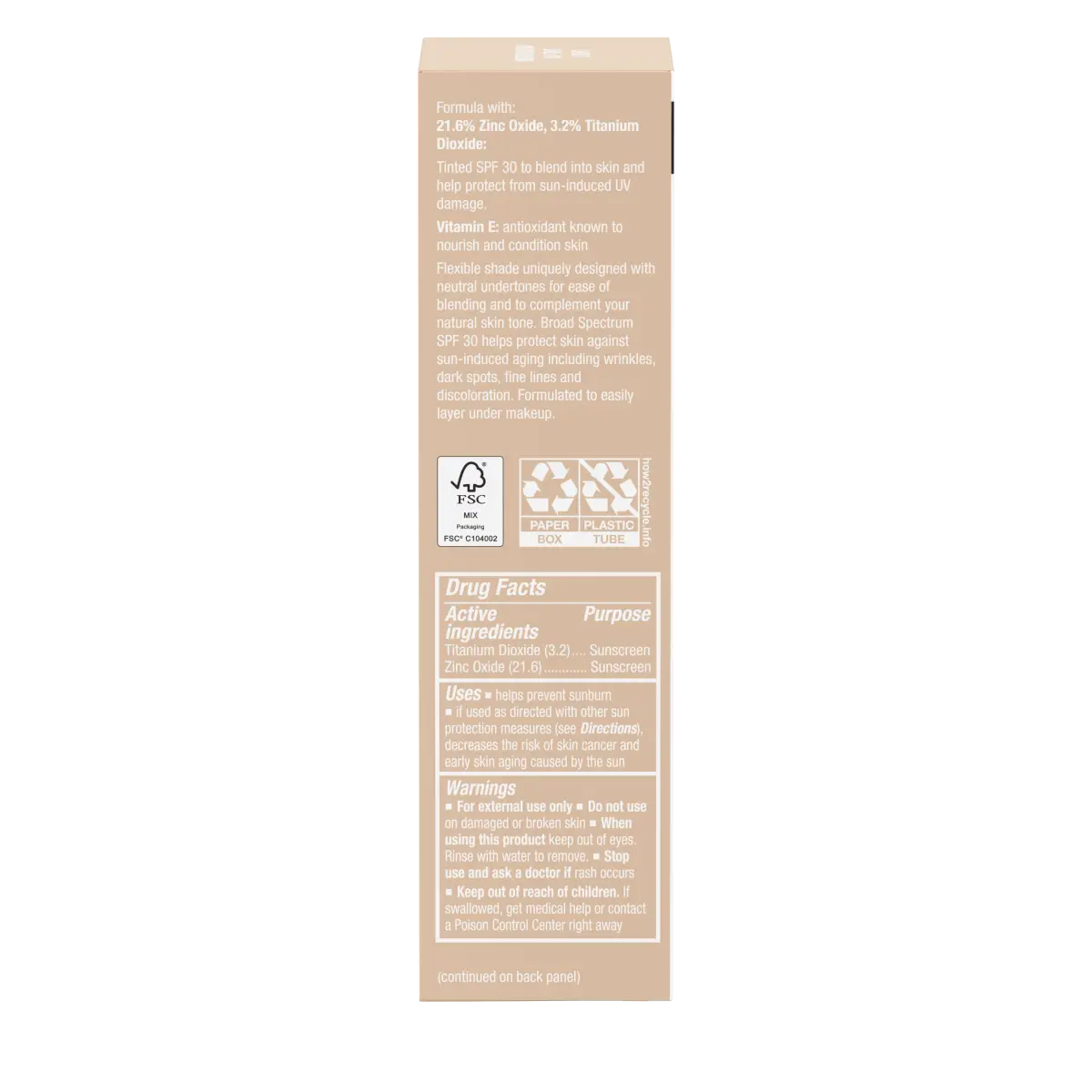 Light Tint Face Sunscreen | Neutrogena Purescreen Mineral UV Liquid