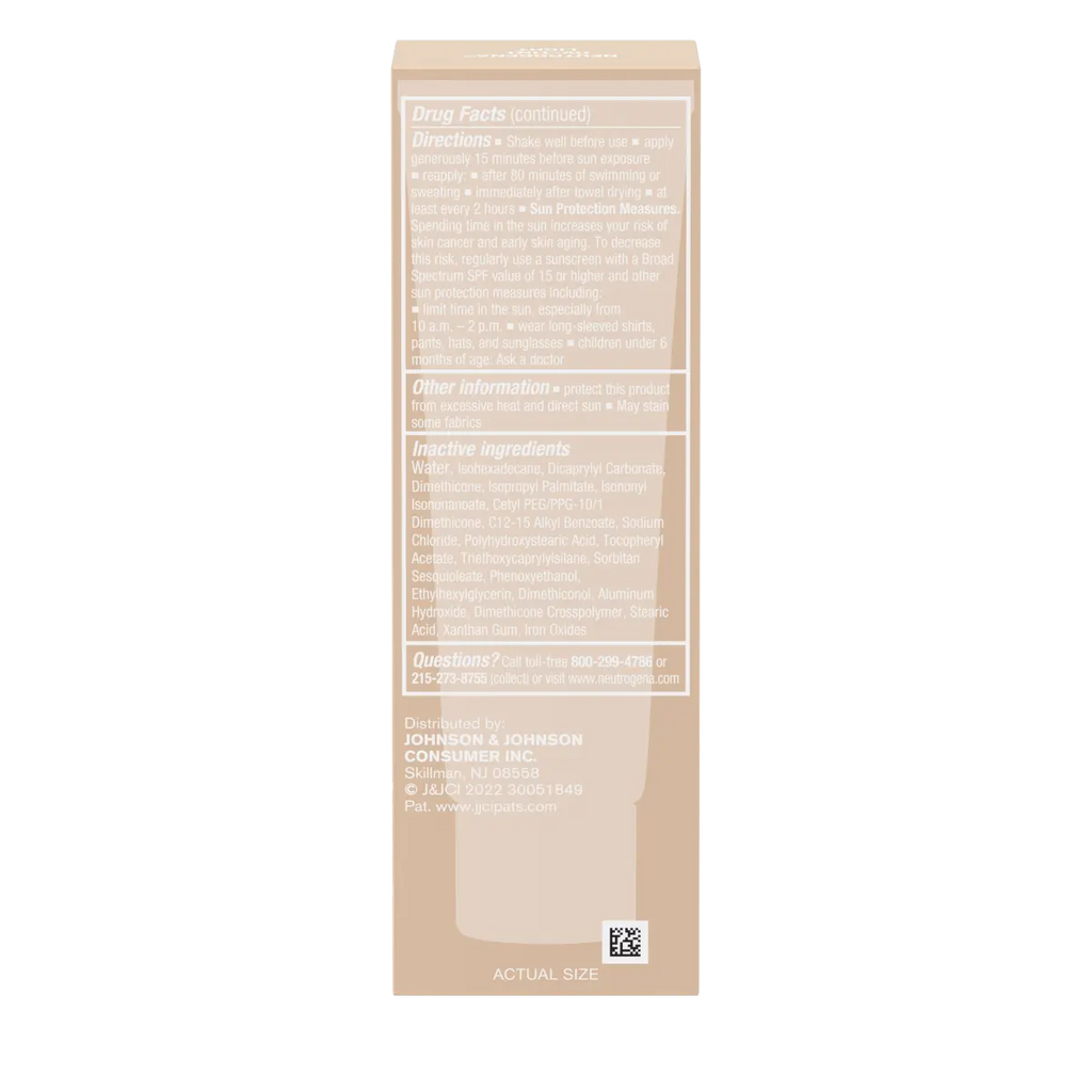Light Tint Face Sunscreen | Neutrogena Purescreen Mineral UV Liquid