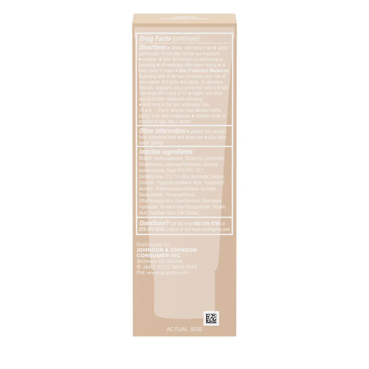 Light Tint Face Sunscreen | Neutrogena Purescreen Mineral UV Liquid