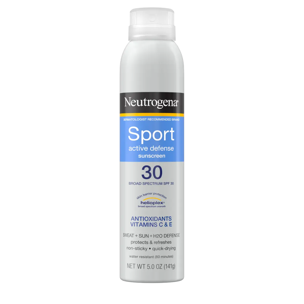 Neutrogena Sport Active Defense | Sunscreen Spray | Broad Spectrum SPF 30 | 5.0 Oz