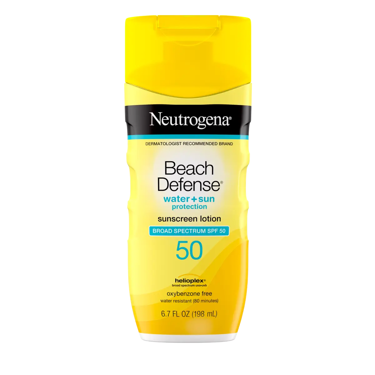 Neutrogena Beach Defense Water + Sun Protection Sunscreen Lotion | Broad Spectrum SPF 50