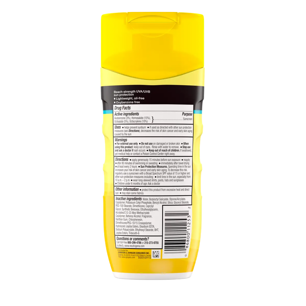 Neutrogena Beach Defense Water + Sun Protection Sunscreen Lotion | Broad Spectrum SPF 50