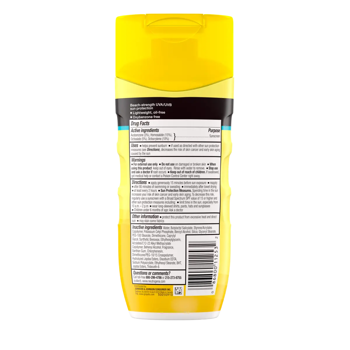 Neutrogena Beach Defense Water + Sun Protection Sunscreen Lotion | Broad Spectrum SPF 50
