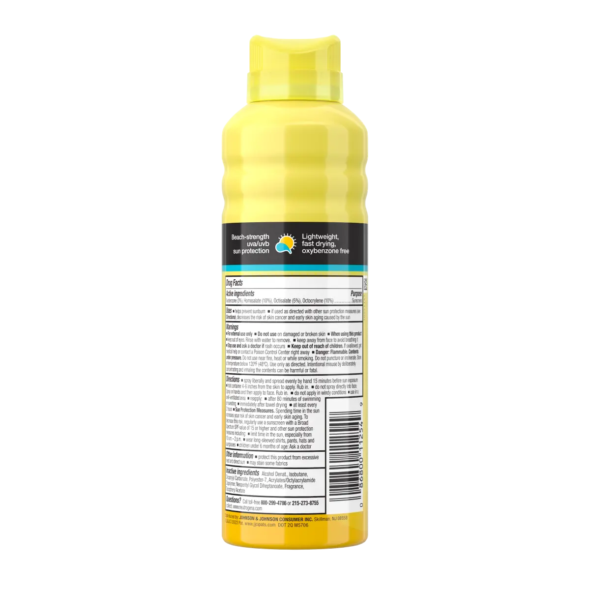 Neutrogena Beach Defense Spray — Broad Spectrum SPF 50 Sunscreen, 6.5 Oz
