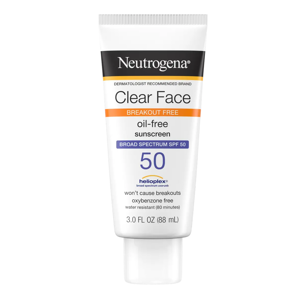 Neutrogena Clear Face Liquid — Broad Spectrum SPF 50 Lotion, 3 Fl. Oz