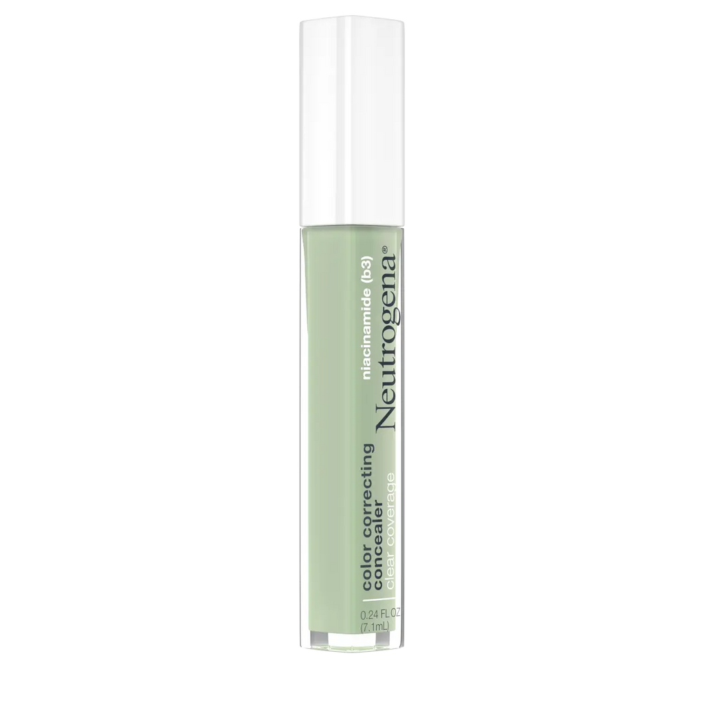Neutrogena Clear Coverage Color — Green Correcting Concealer | Lightweight Makeup