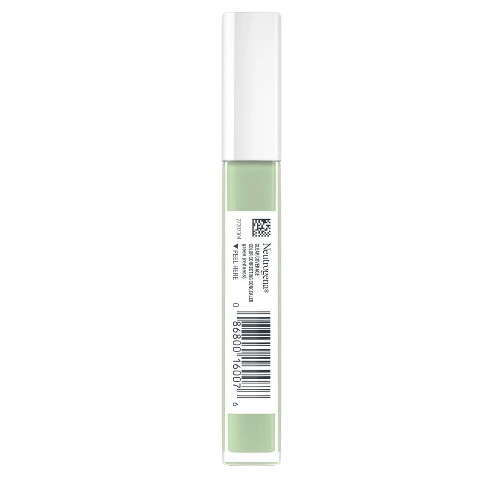 Neutrogena Clear Coverage Color — Green Correcting Concealer | Lightweight Makeup