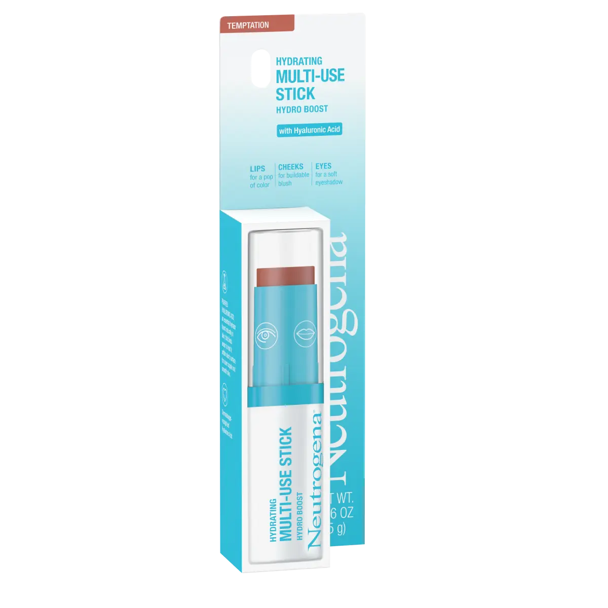 Neutrogena Hydro Boost Hydrating — Multi-Use Makeup Stick, Temptation