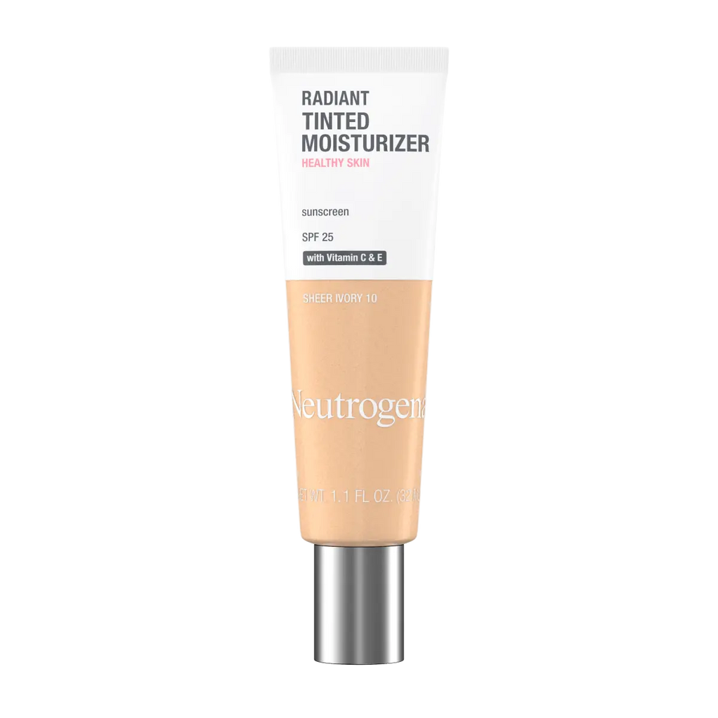 Neutrogena Healthy Skin Radiant | Sheer Ivory (10) | Tinted Moisturizer Broad Spectrum SPF 25