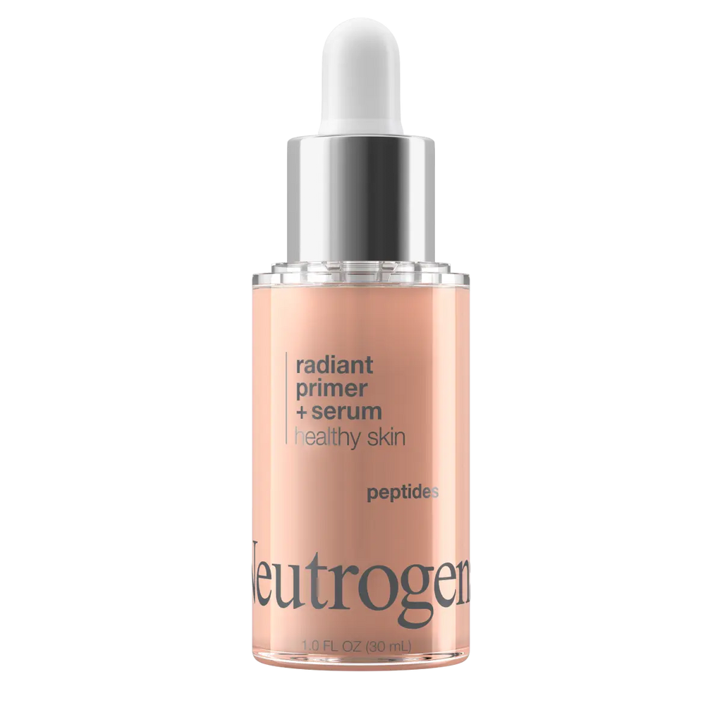 Neutrogena Healthy Skin Radiant Primer + Serum — Peptides and Pearl Pigments, 1.0 Fl. Oz