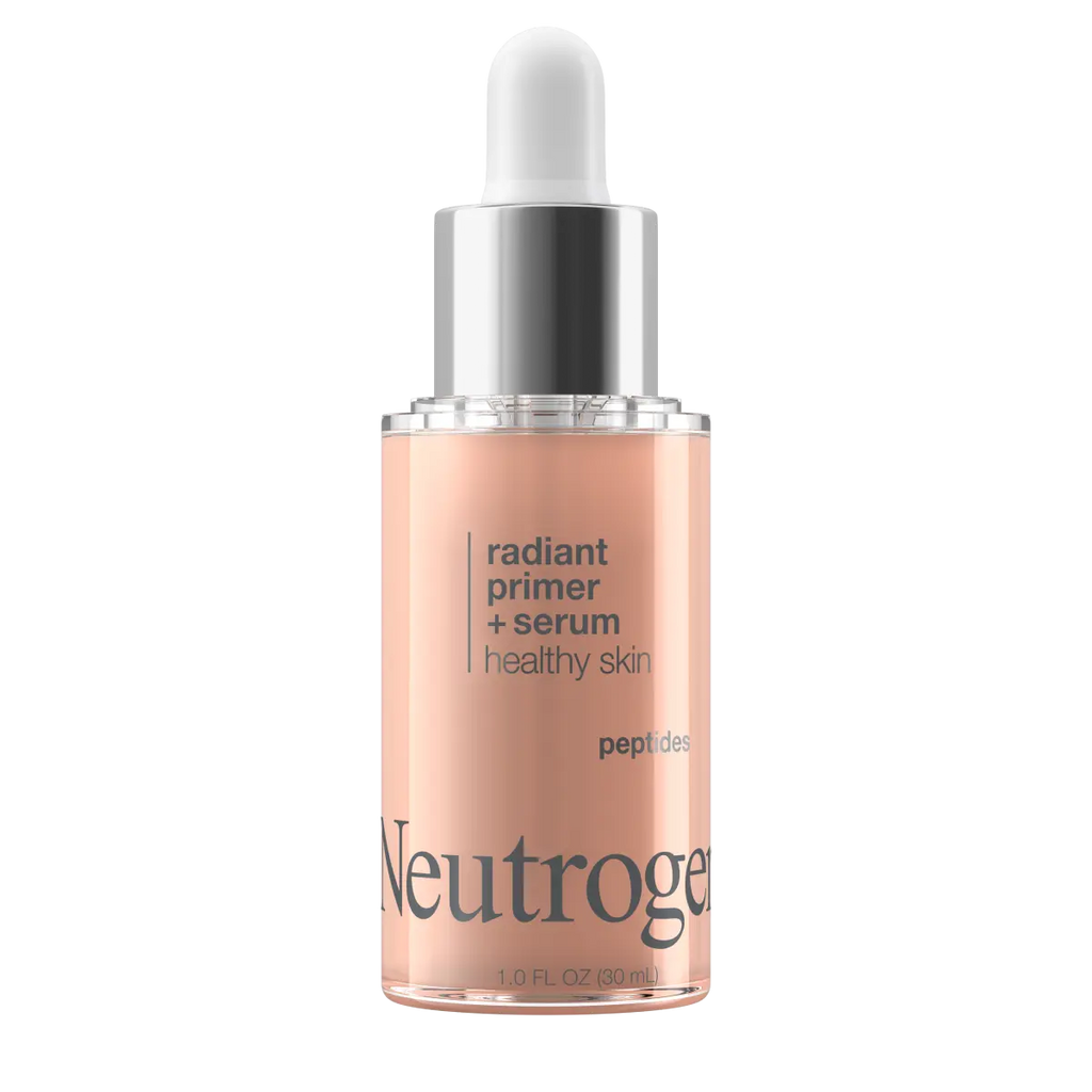 Neutrogena Healthy Skin Radiant Primer + Serum — Peptides and Pearl Pigments, 1.0 Fl. Oz