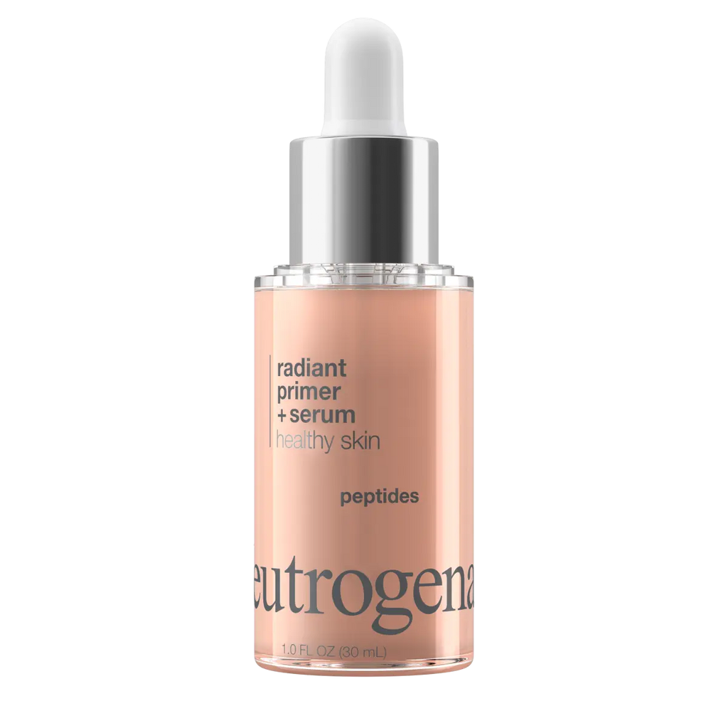 Neutrogena Healthy Skin Radiant Primer + Serum — Peptides and Pearl Pigments, 1.0 Fl. Oz