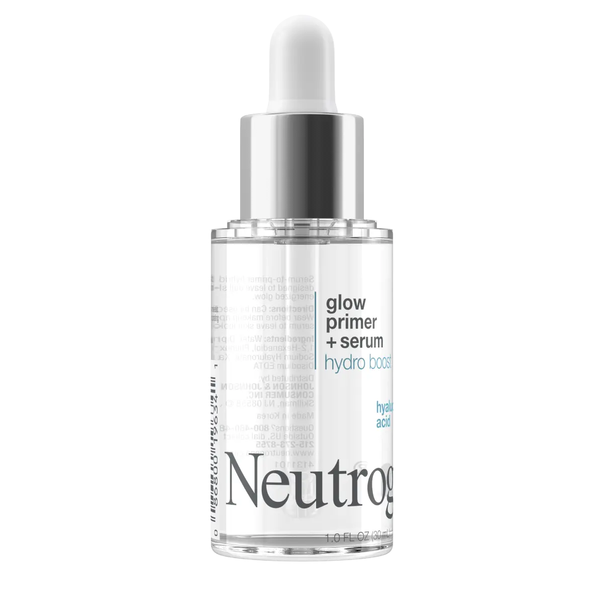 Neutrogena Hydro Boost Glow — Primer Serum for Energized Skin, 1.0 Fl. Oz