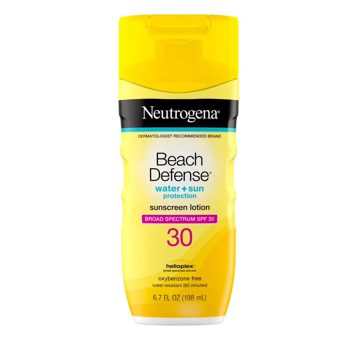 Neutrogena Beach Defense Sunscreen Lotion — Broad Spectrum SPF 30, 6.7 Fl. Oz