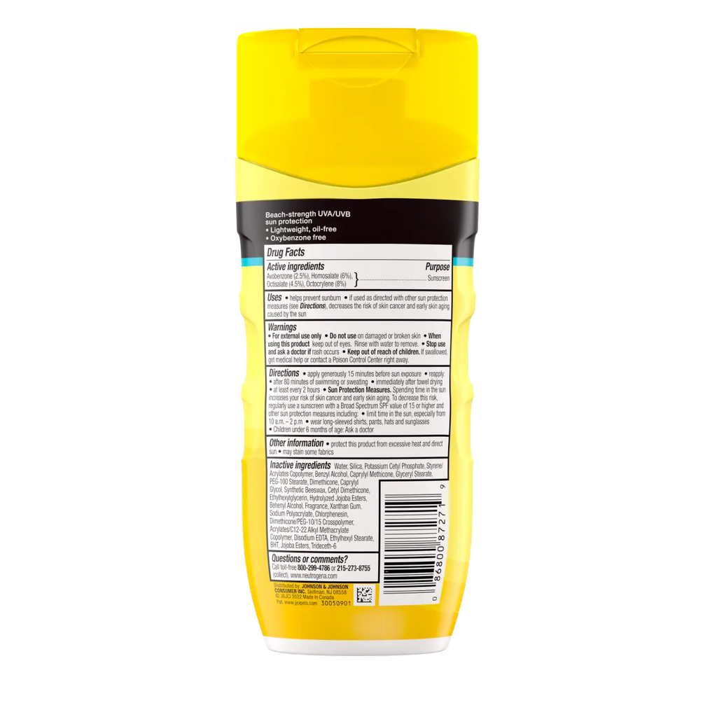 Neutrogena Beach Defense Sunscreen Lotion — Broad Spectrum SPF 30, 6.7 Fl. Oz