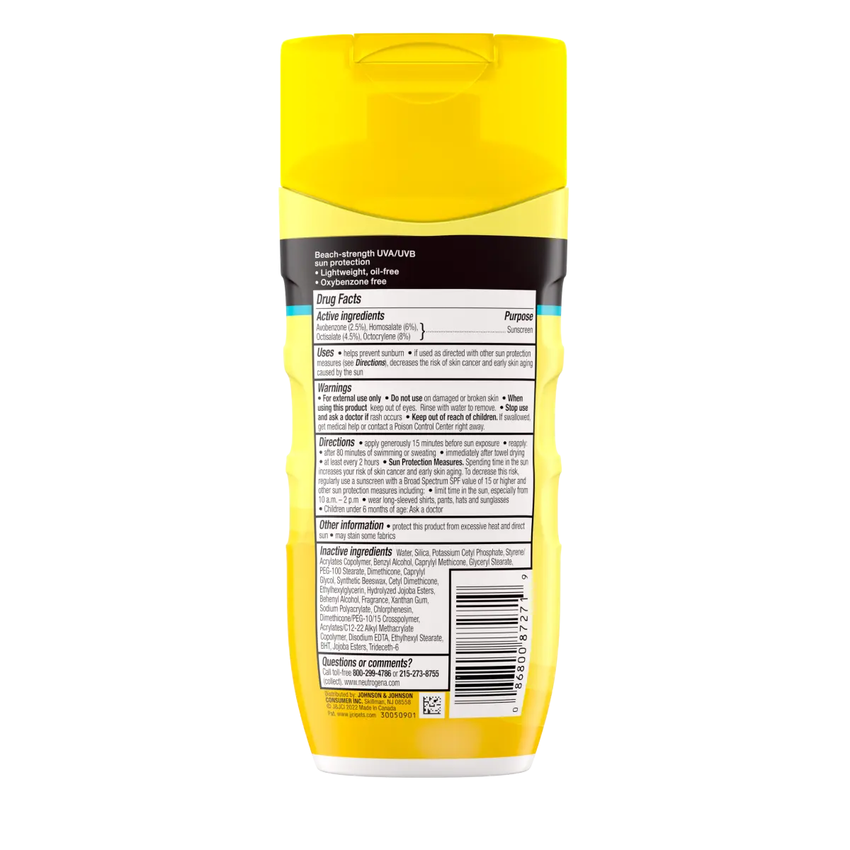 Neutrogena Beach Defense Sunscreen Lotion — Broad Spectrum SPF 30, 6.7 Fl. Oz