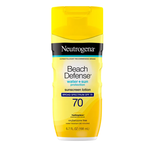 Neutrogena Beach Defense Sunscreen Lotion — Broad Spectrum SPF 70 / 6.7 Oz
