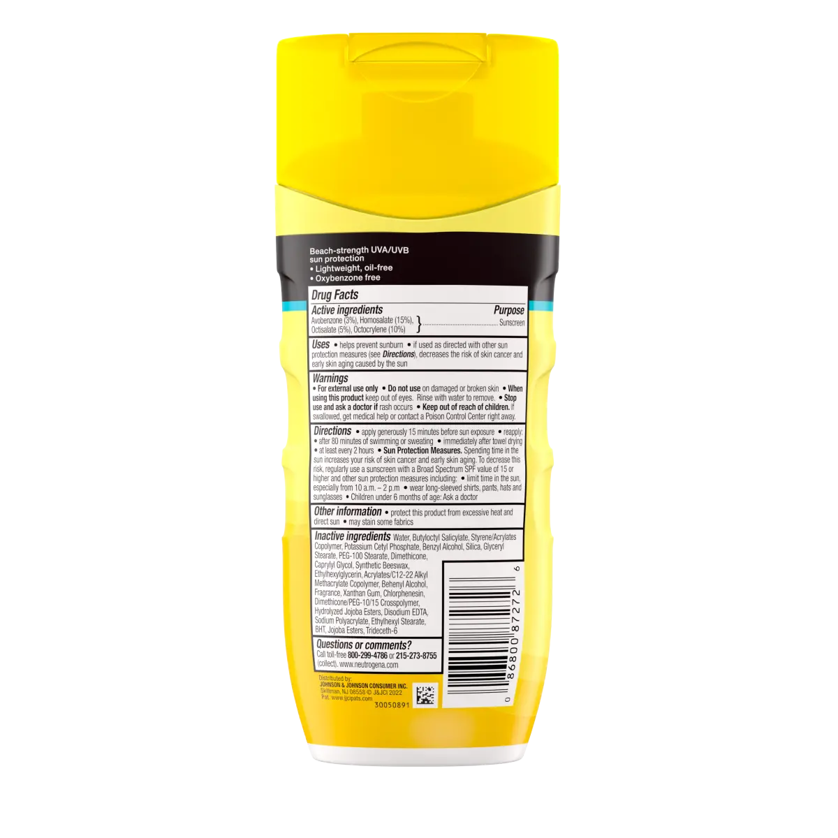 Neutrogena Beach Defense Sunscreen Lotion — Broad Spectrum SPF 70 / 6.7 Oz