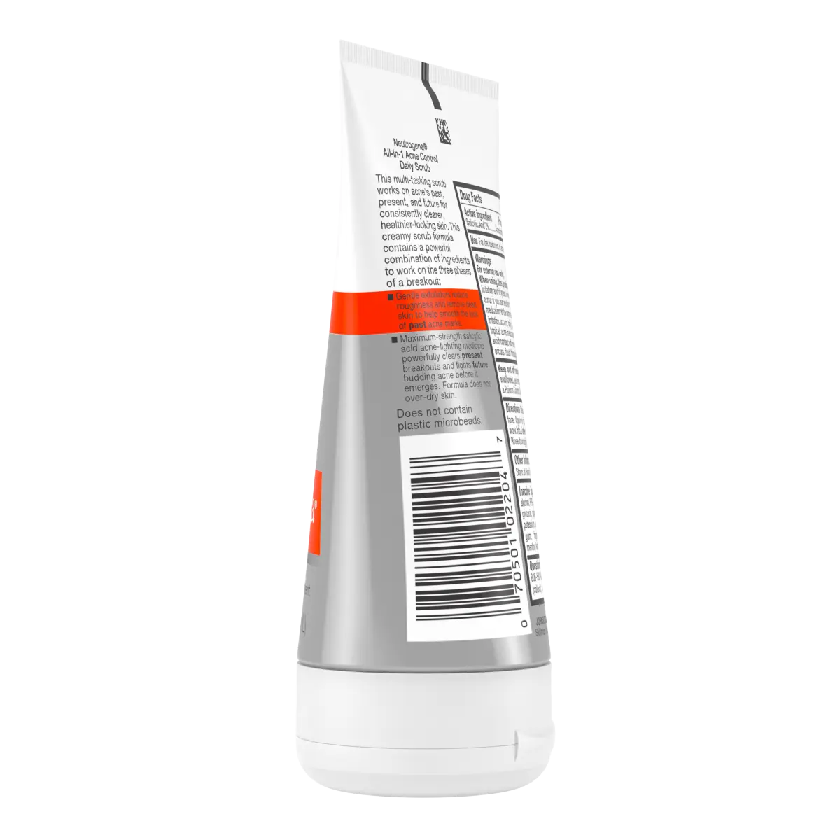 Neutrogena All-in-1 Acne Control Daily Exfoliating Scrub, 4.2 Fl. Oz