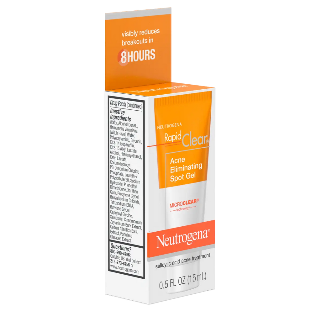 Witch Hazel • 0.5 Fl. Oz | Neutrogena Rapid Clear Acne Spot Gel