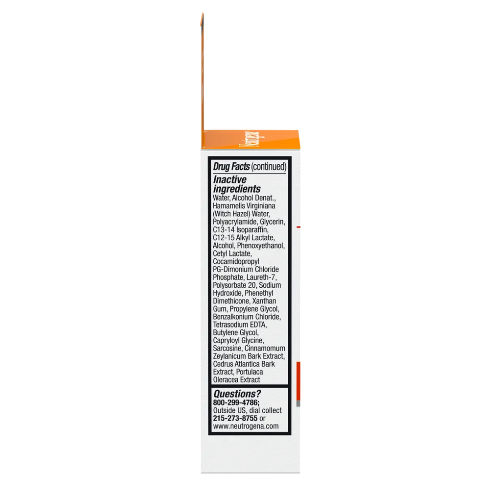 Witch Hazel • 0.5 Fl. Oz | Neutrogena Rapid Clear Acne Spot Gel