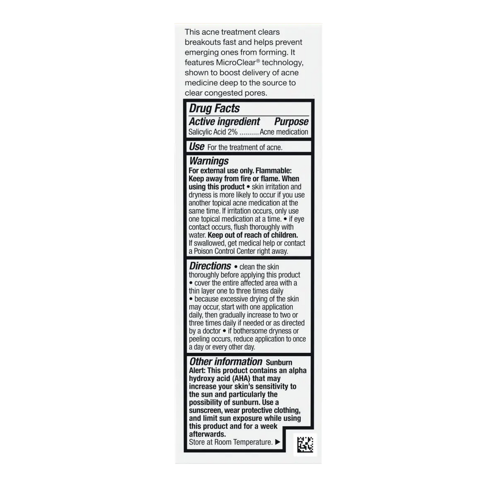 Witch Hazel • 0.5 Fl. Oz | Neutrogena Rapid Clear Acne Spot Gel