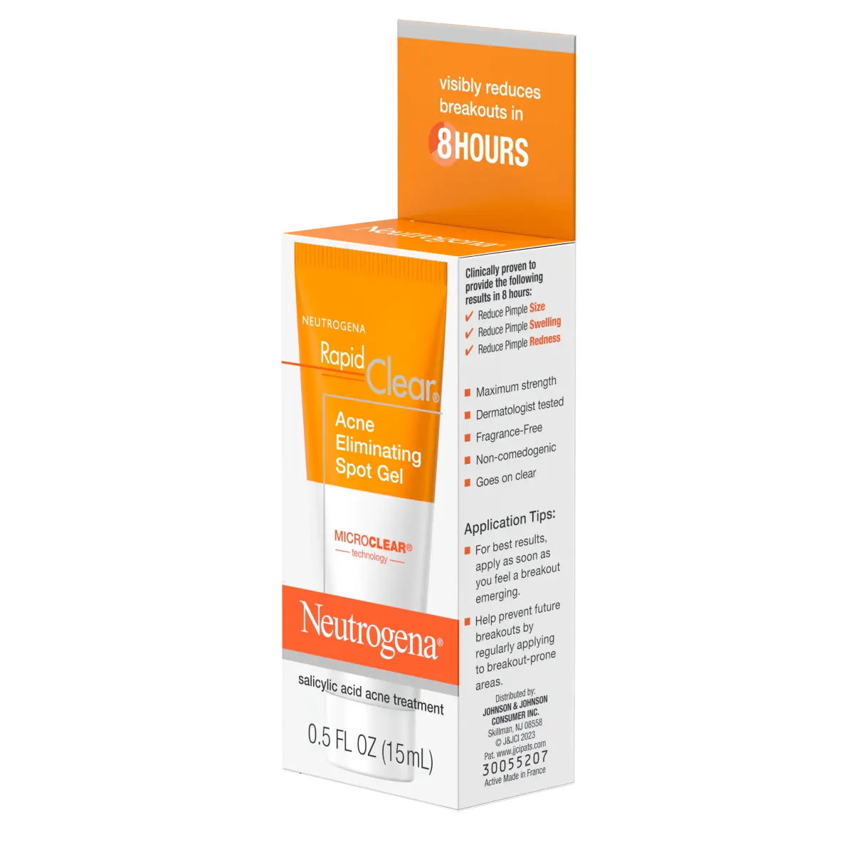 Witch Hazel • 0.5 Fl. Oz | Neutrogena Rapid Clear Acne Spot Gel