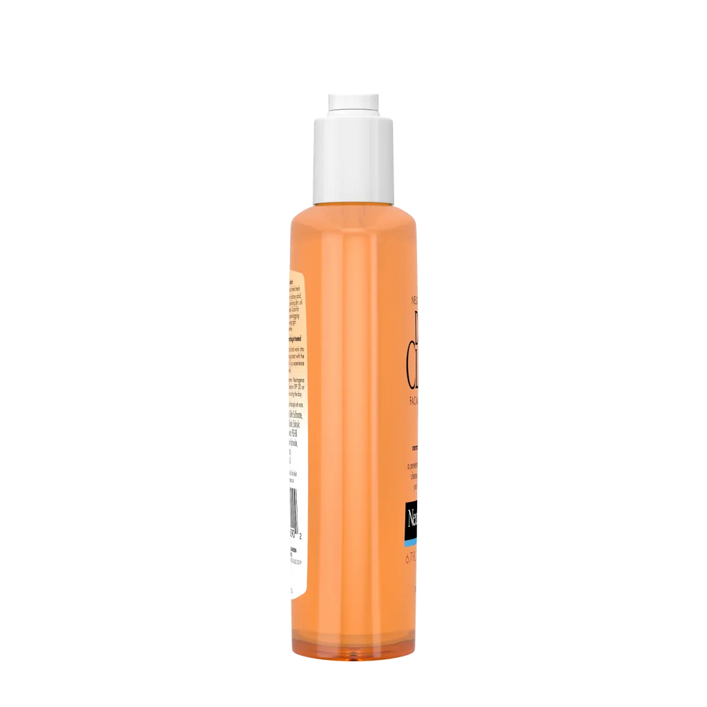 Neutrogena Deep CleanFacial Cleanser — Oil-Free Hydroxy Acid Wash for Normal-to-Oily Skin, 6.7 Fl. Oz