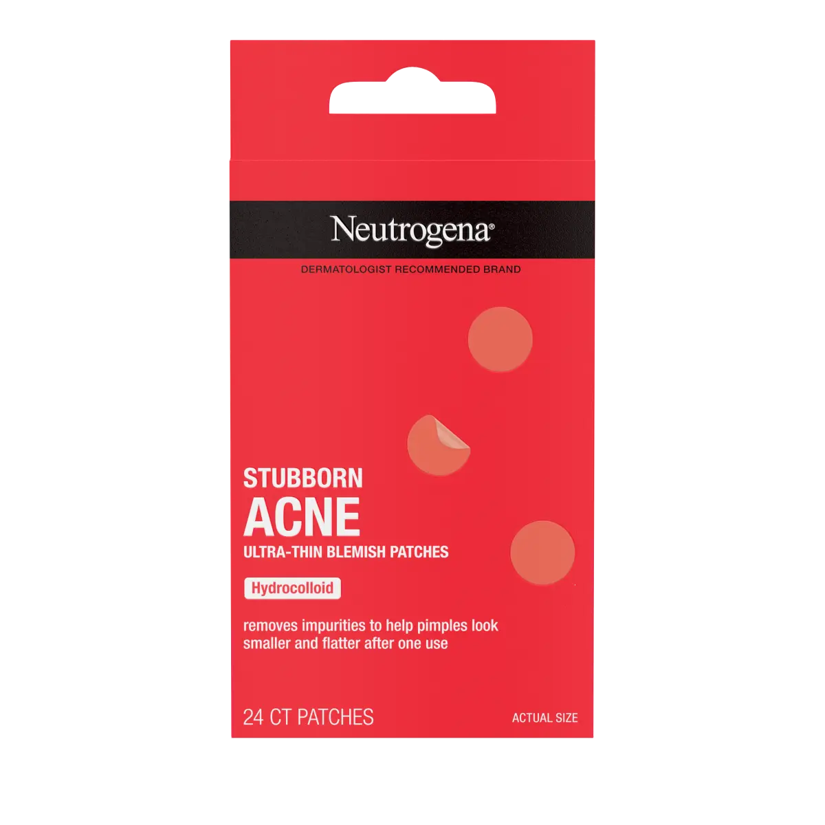 Neutrogena Stubborn Acne Ultra-Thin | 24 Patches | Combination Pack